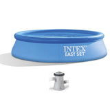 Linn snámha atá socraithe go héasca intex 244 x 61 cm - le caidéal scagtha
