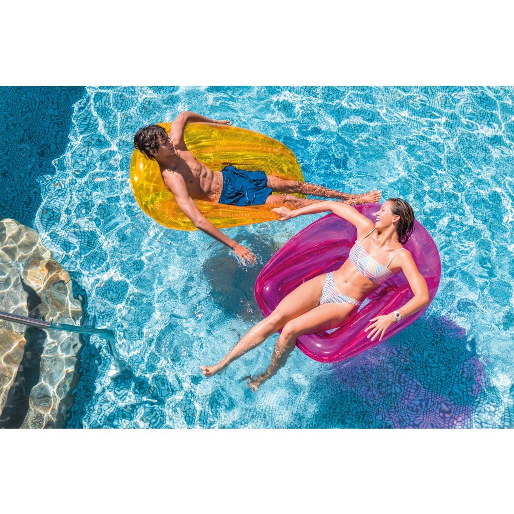 Intex Transparent Lounge formand-orange