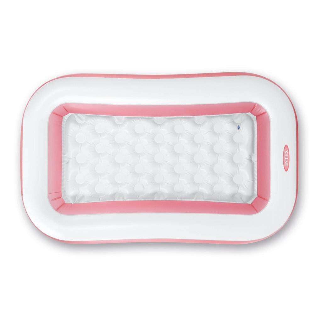 Piscina para bebés rectangular - rosa