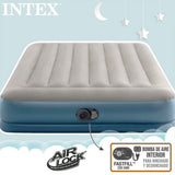 Intex - Pillow Rest Mid-Rise Airbed - Double