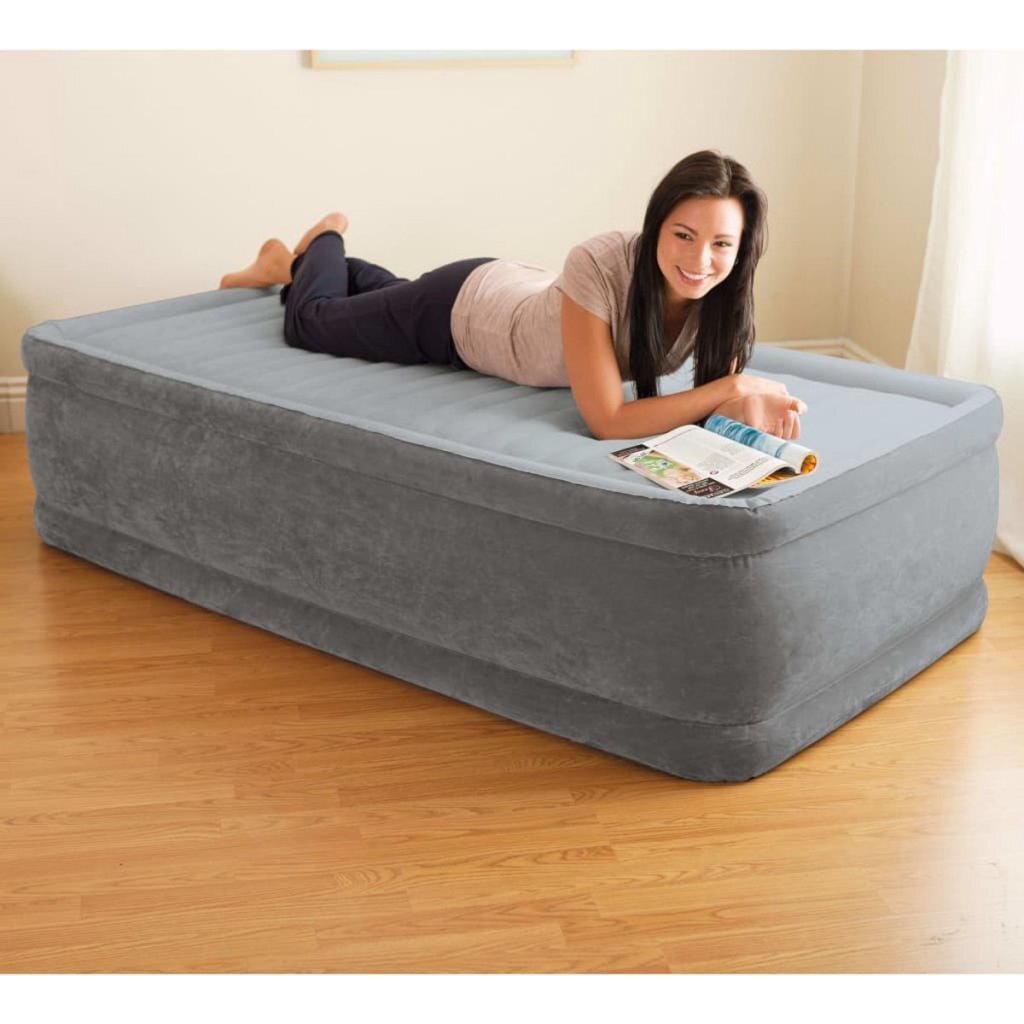 Intex Comfort Plush Elevated Airbed - Single