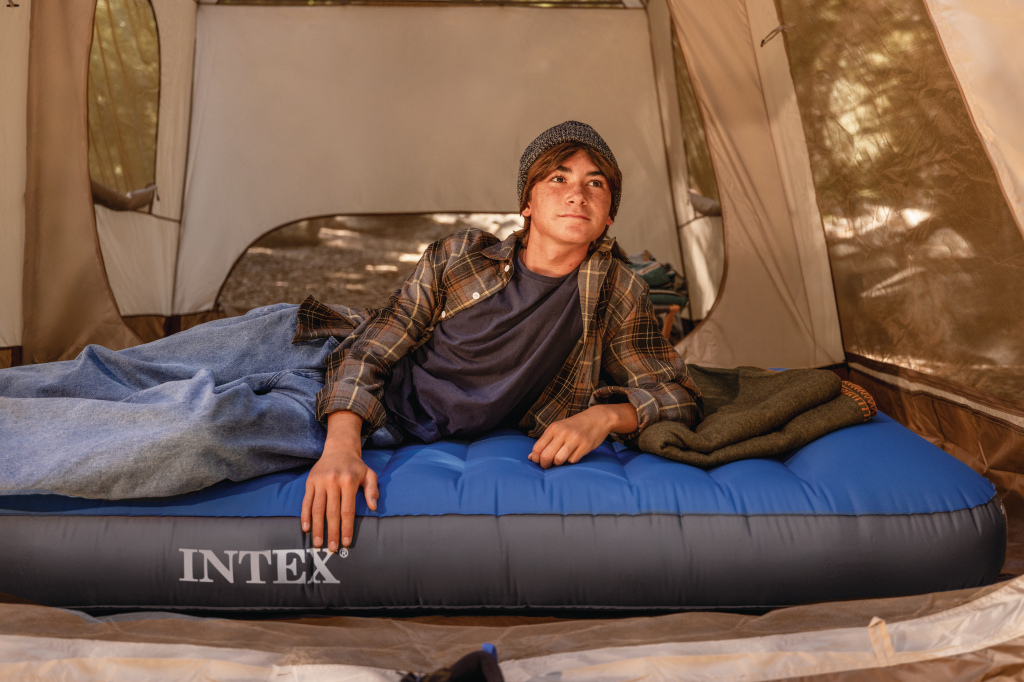 Intex Truaire Camping Matratze mit USB -Pumpe - Single