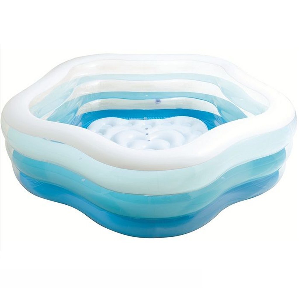 Intex 56495NP Uppblåsbar pool 185x180x53 cm Blue White
