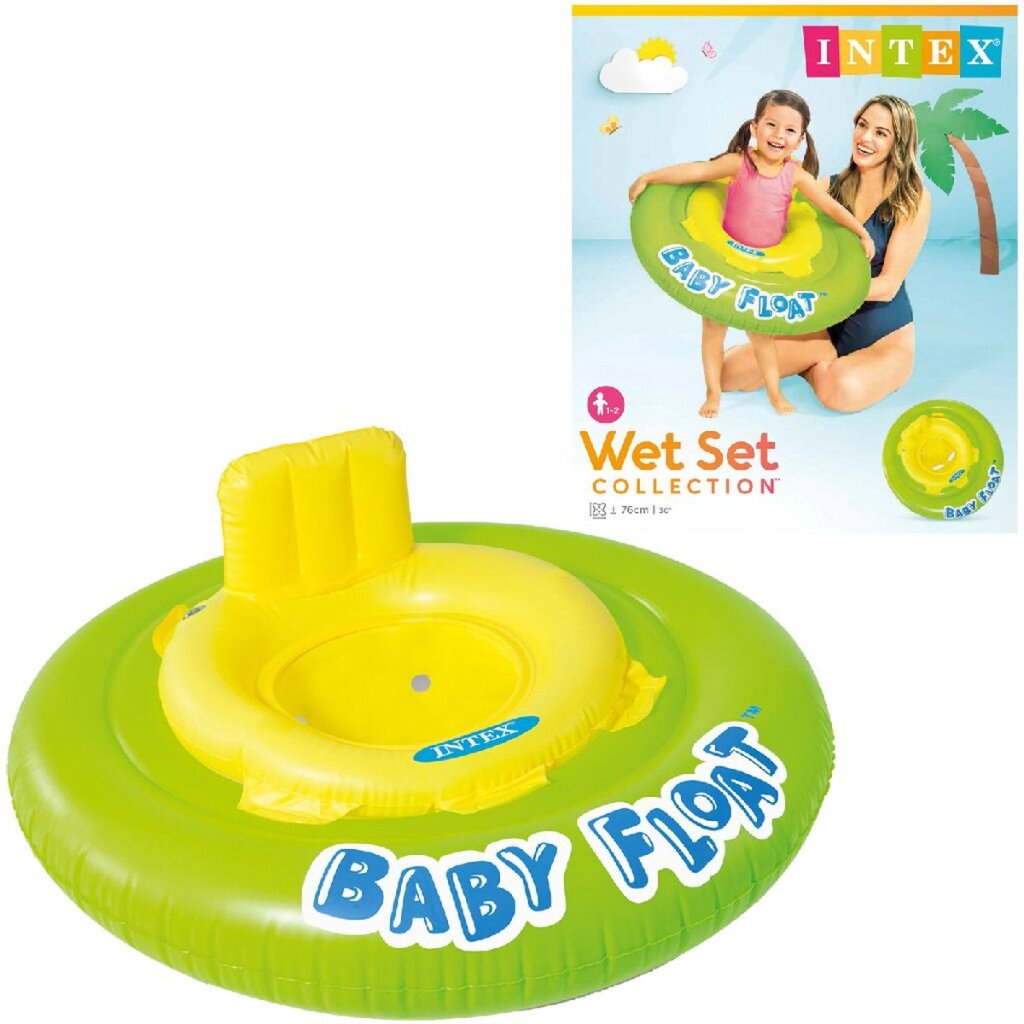 Intex - Baby Swimming Band with seat Ø 76 cm
