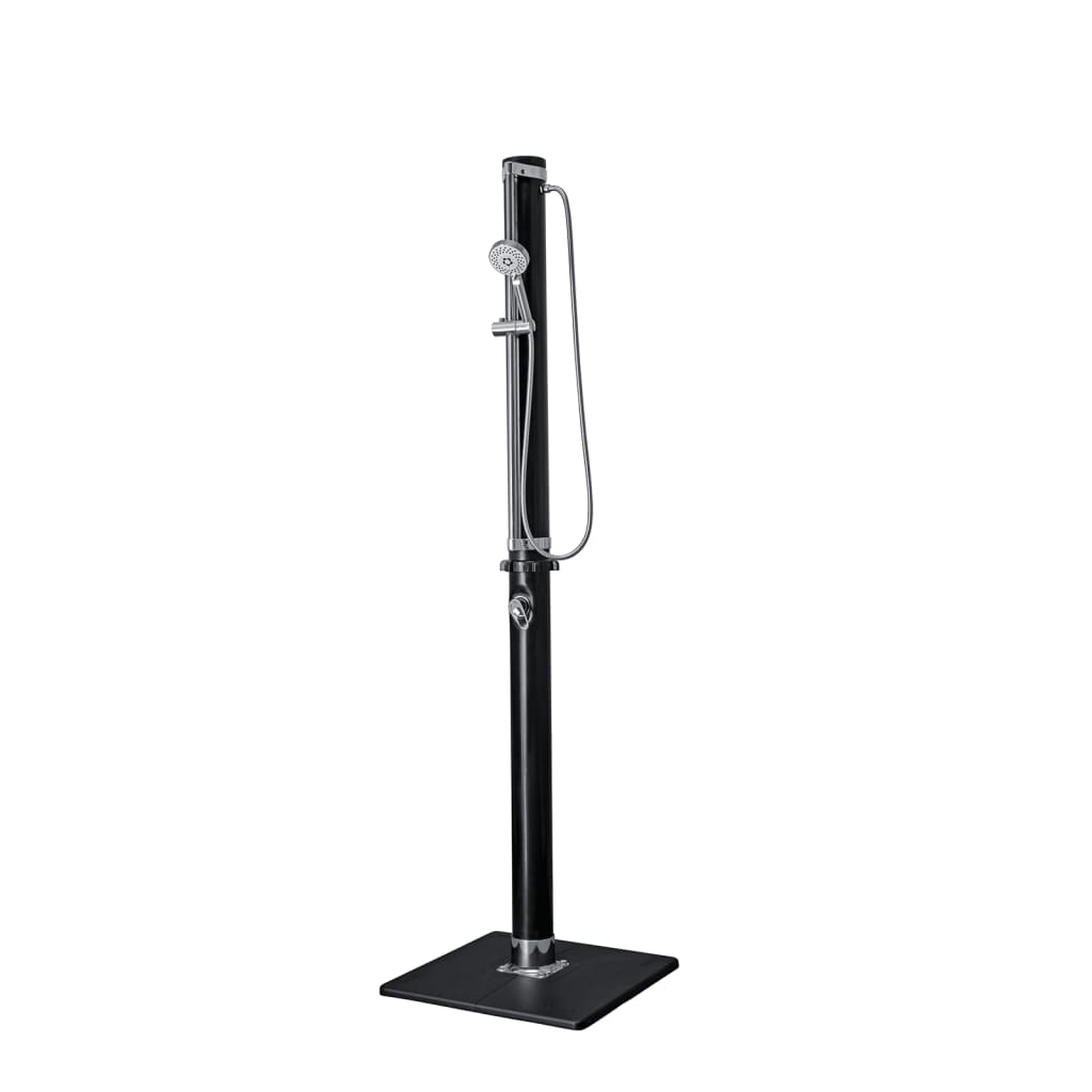 Flusso di doccia esterno bestway 20 l nero