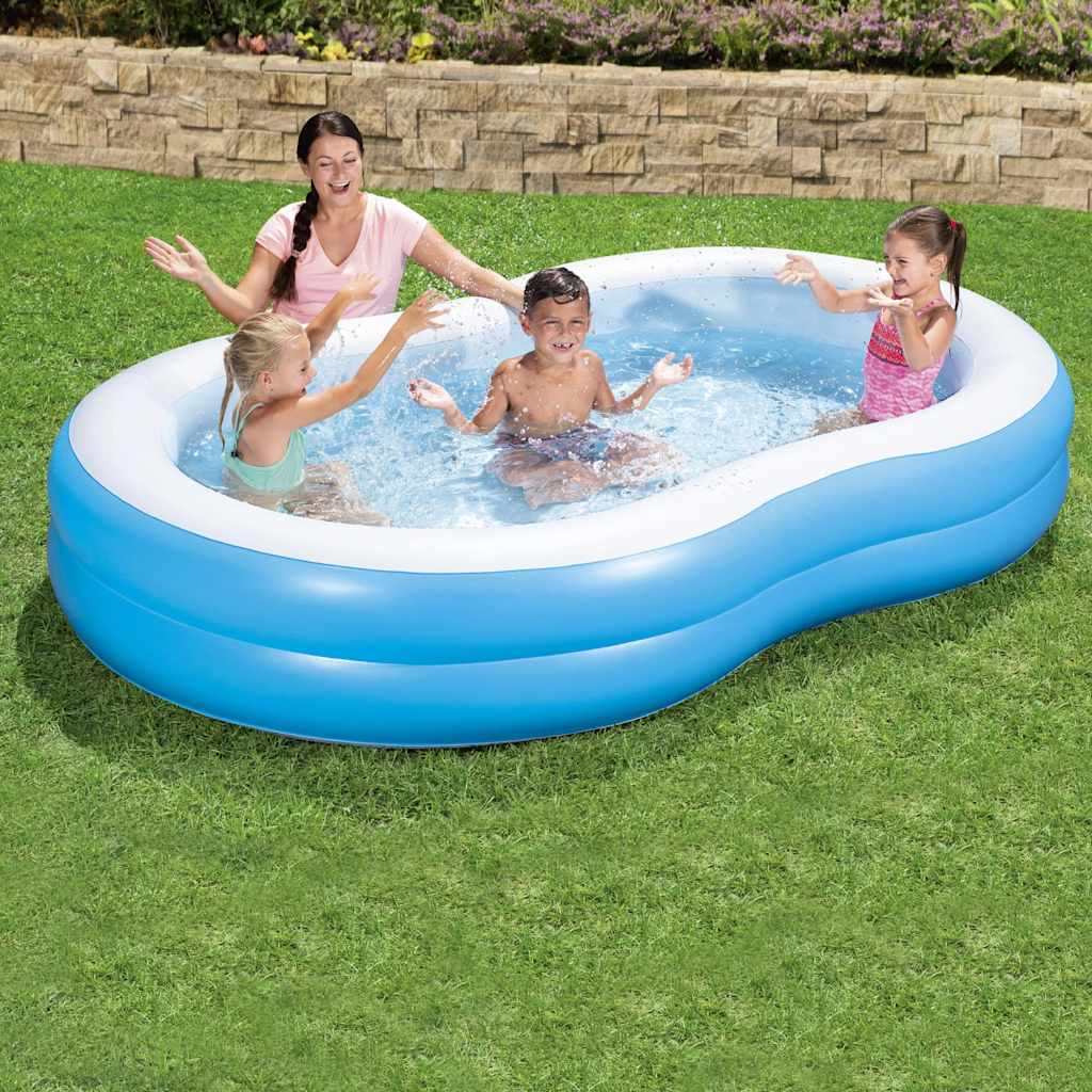 Bestway družinski bazen velika laguna 262x157x46 cm