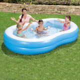Bestway družinski bazen velika laguna 262x157x46 cm