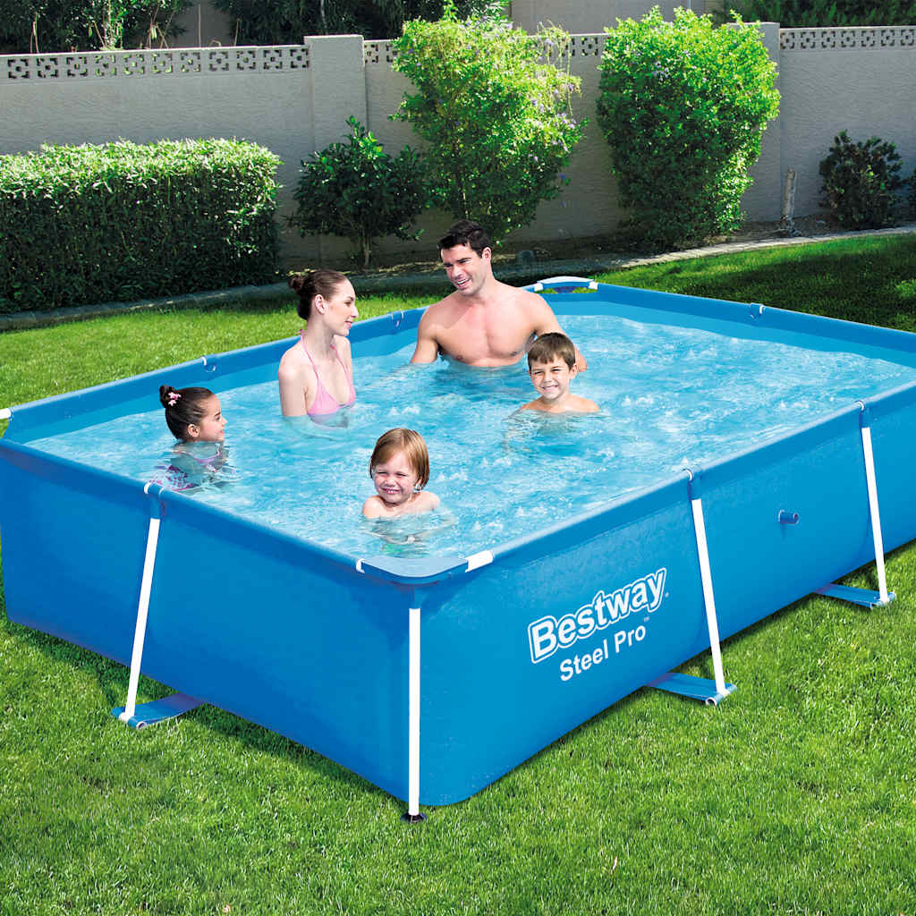 BESTE STAD PRO Schwamm Pool 259 x 170 x 61 cm