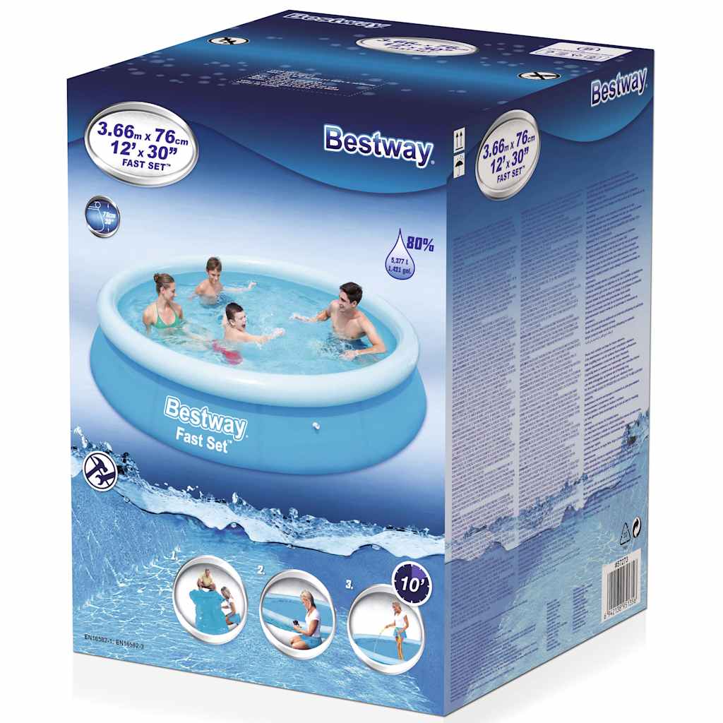 Bestway Pool Pool Fast set autour de 366