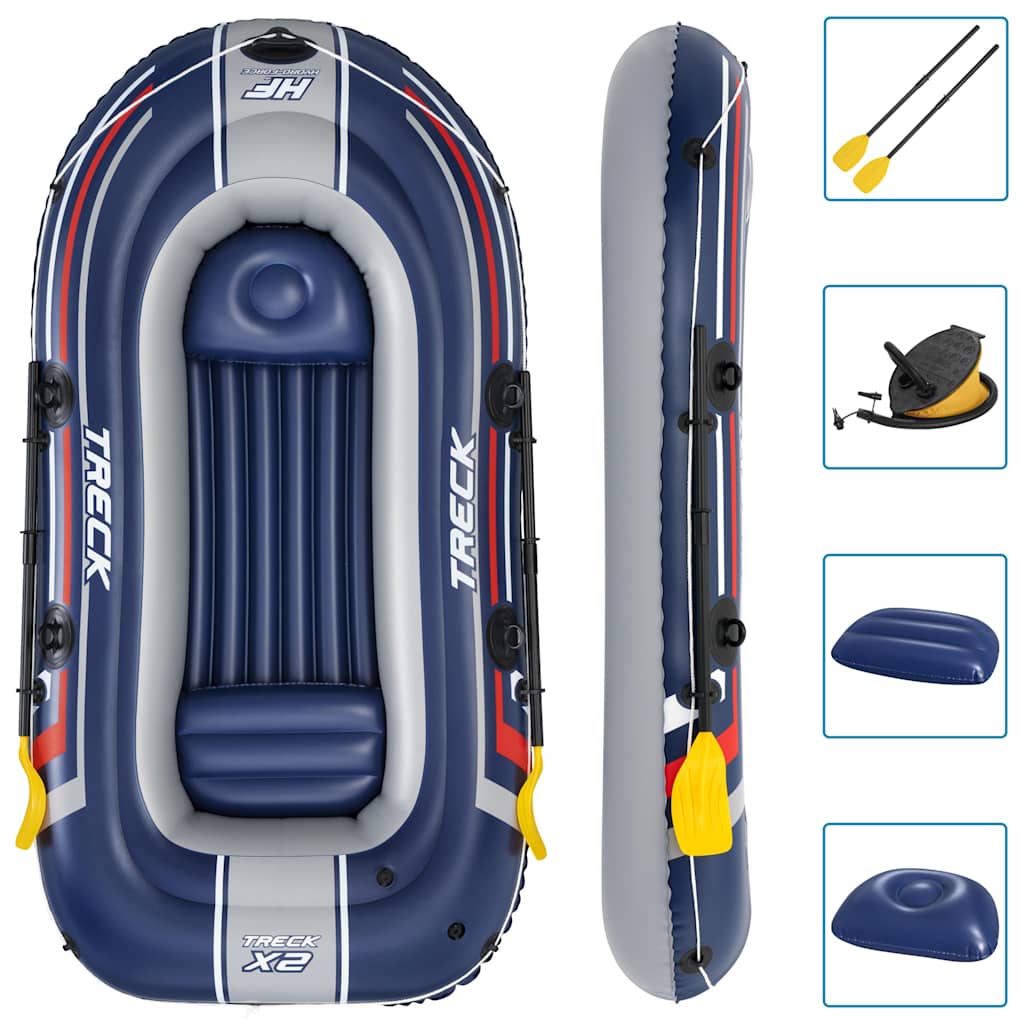 Beschte Hydro-Force inflatable Boot Set Treck X2 255x127 cm