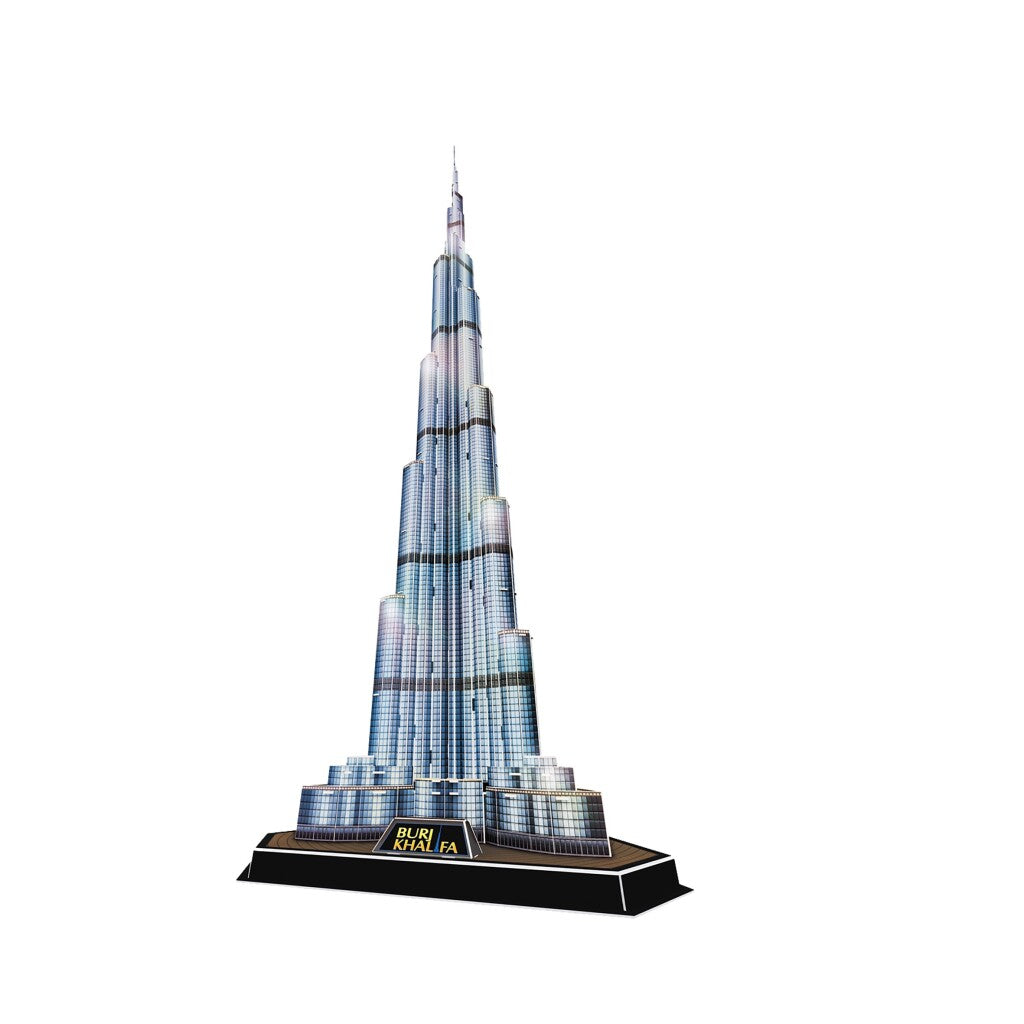 Kubik Spaass 3D Puzzel Burj Khalifa mat LED Beliichtung
