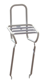 Steco glat frontbærer 25 cm kronebolt montering hvidt