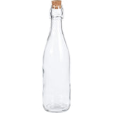 Excellent houseware fles glas met kurk 500ml transparant