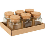 storage jar 160ml, set of 6