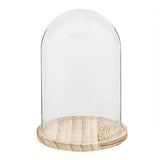 Clayre eef klokkekrukke 6gl2169 gjennomsiktig 17x25 cm