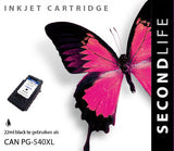 Kangaro SL-11011171 Cartridge Secondlife Canon PG 540 XL Black
