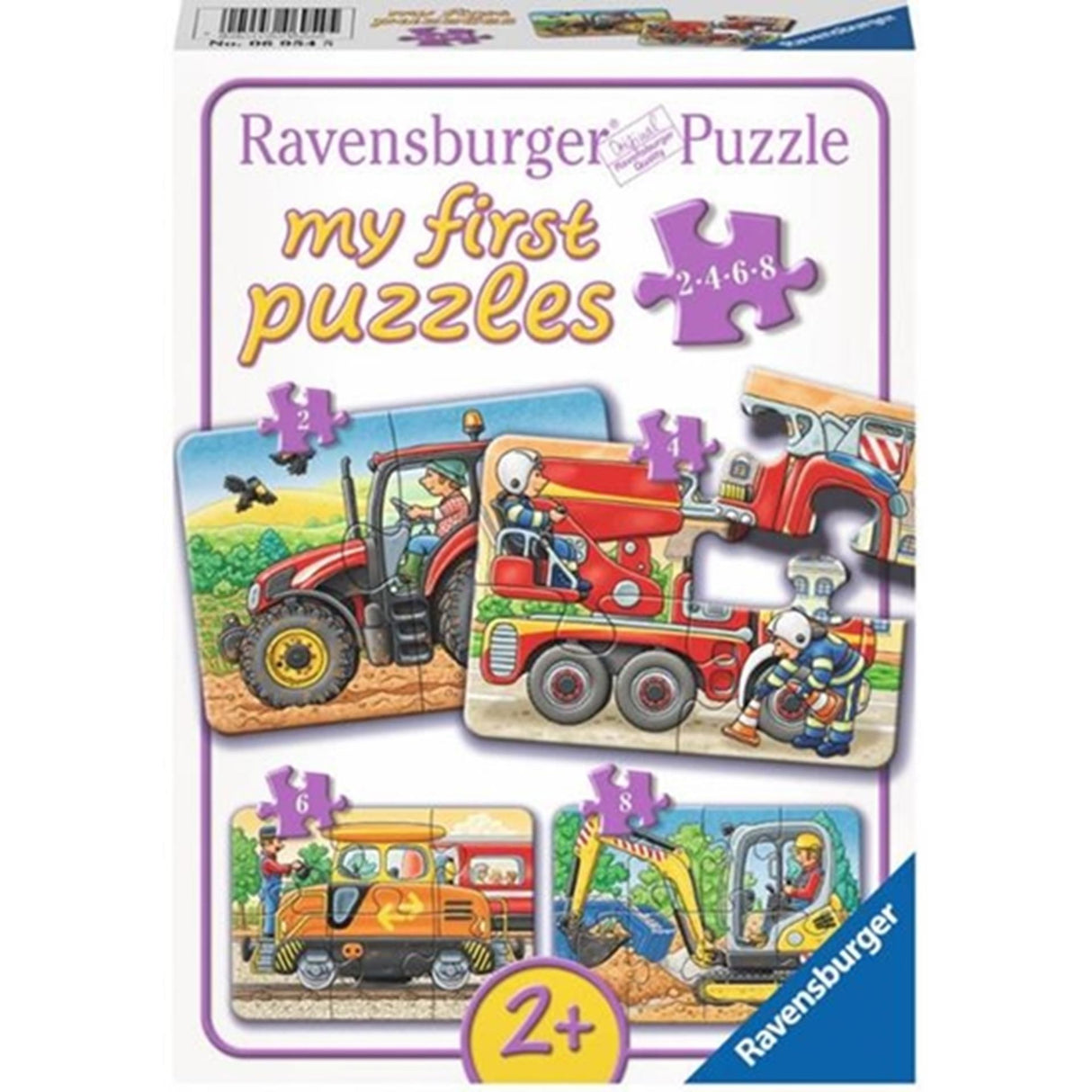 Ravensburger - w pracy puzzle 4in1