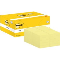 Post-it Self-Stick Notes 38 x 51 mm Yellow 20 Pieces