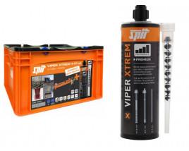 Spit viper xtrem injectiemortel 410ml actieset