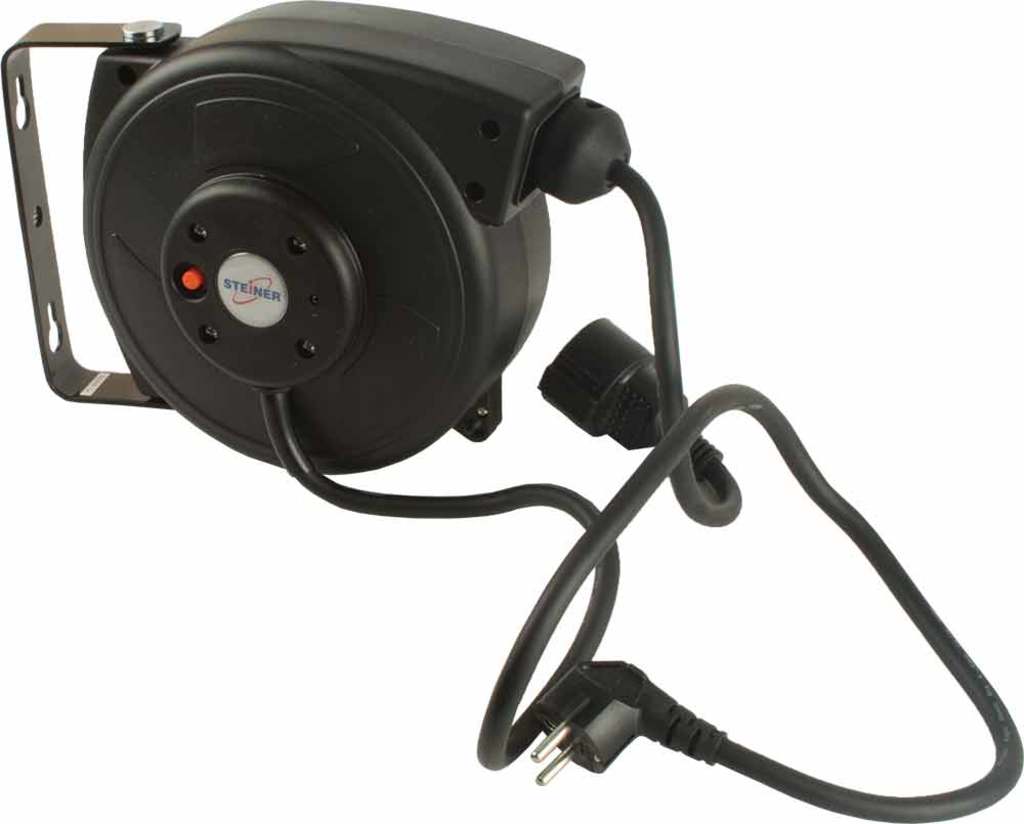 Steiner grs electrical reel pvc 230v 3x1.5 15m