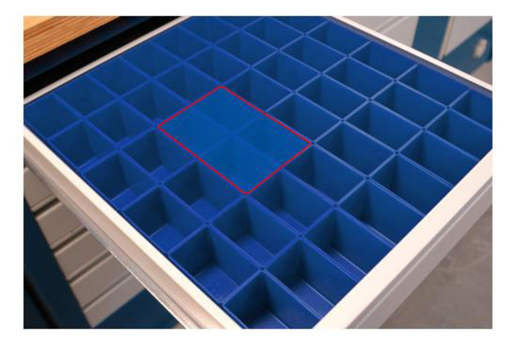 Magad raaco bakje a7-1 blauw 47x79x109 ds a 24
