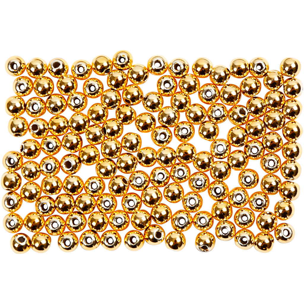 Creativ Company Beads Gold, 150st.