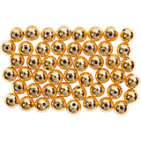 Coirníní céir cuideachta Creativ, d 5 mm, méid poll 0.7 mm, óir, 100 píosa 1 bhosca