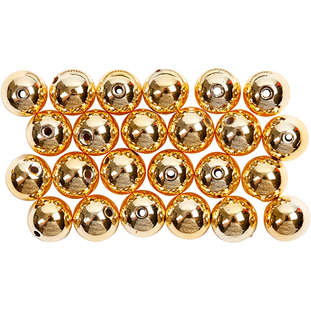 Creativ Company Beads Gold, 50th.