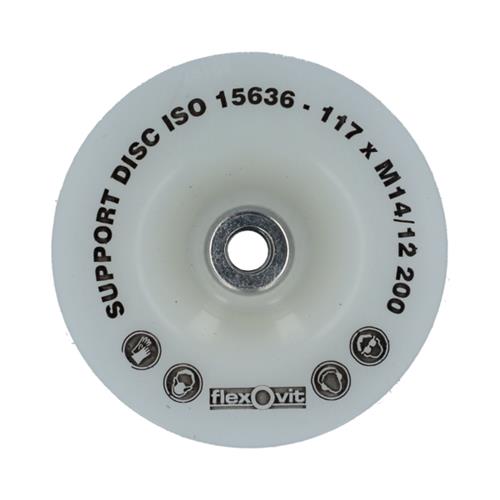 Flexovit steunschijf hard 125mm m14 nylon