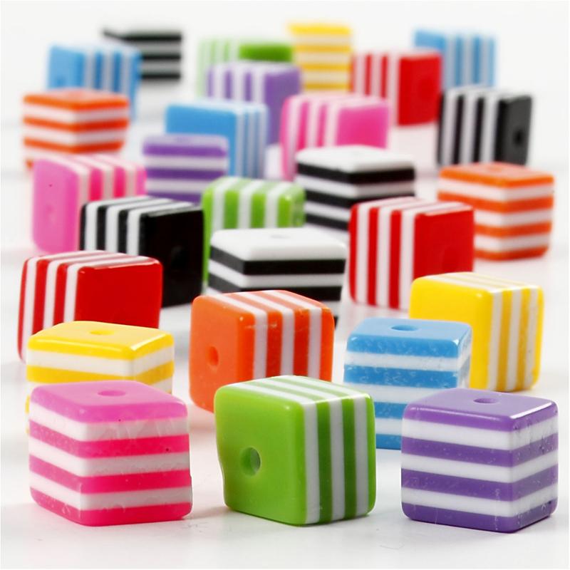 Creativ company multi mix, size 8x8 mm, hole size 2.5 mm, approx. 135 pieces, 80 g, 110 ml 1 box