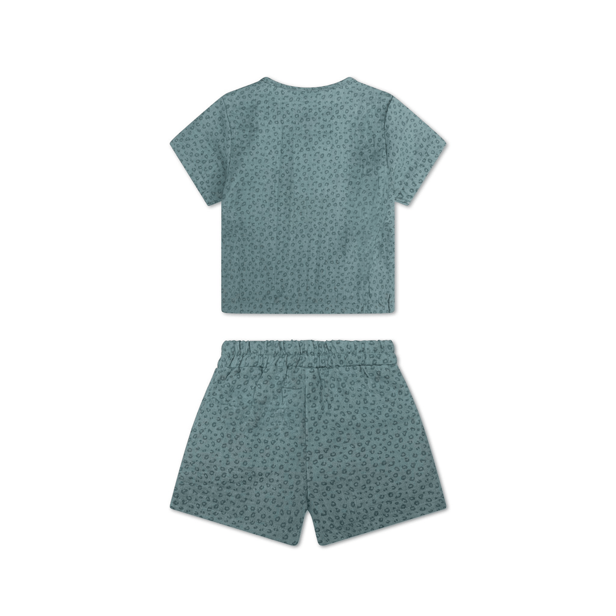 Leopardo | Green Boys Set Beach - Muslin