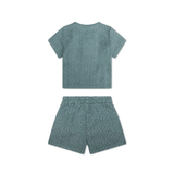 Leopardo | Green Boys Set Beach - Muslin