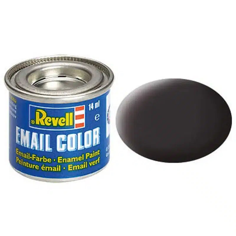 Revell emalio dažai # 06 dervos juodi, matiniai