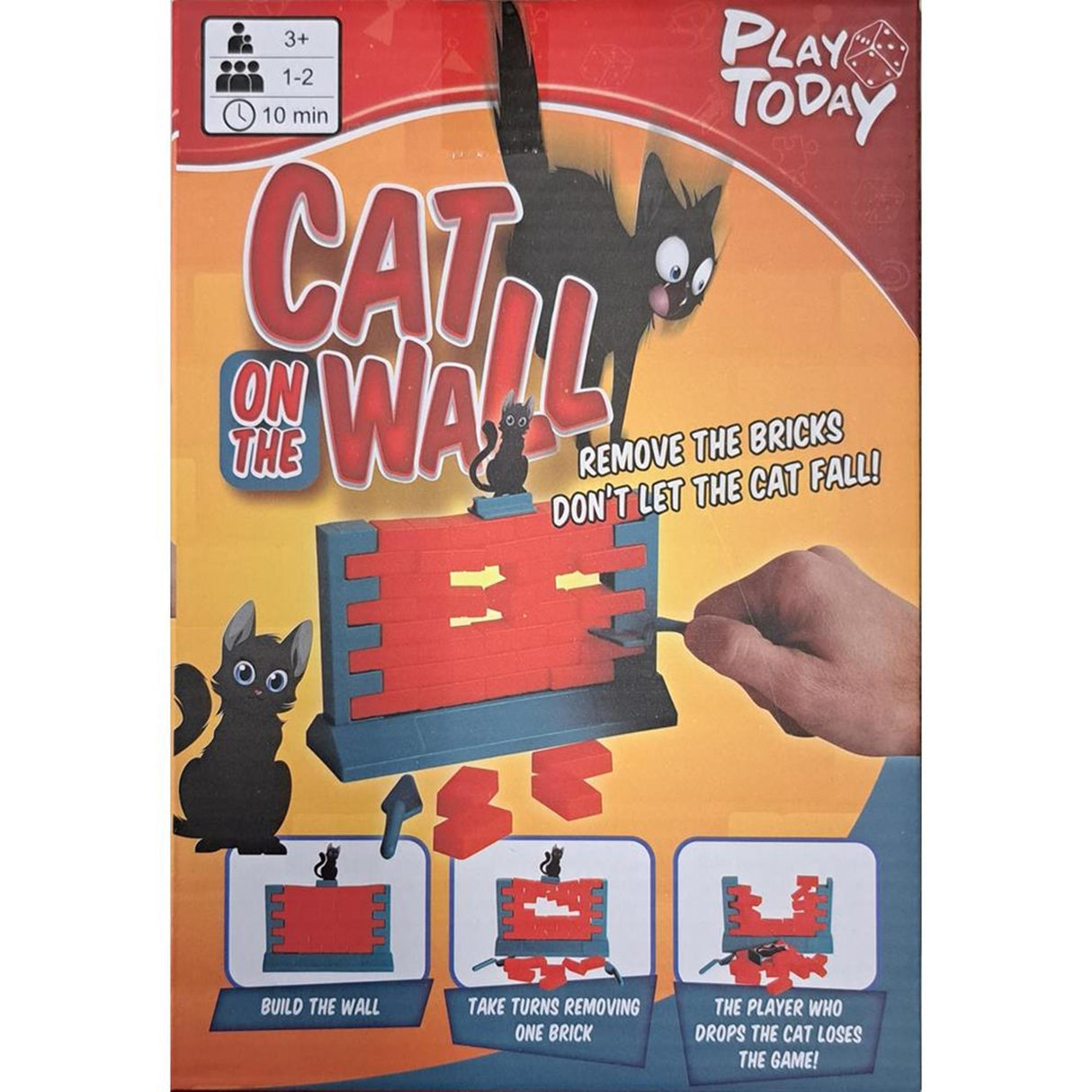 Cat on the wall balance game