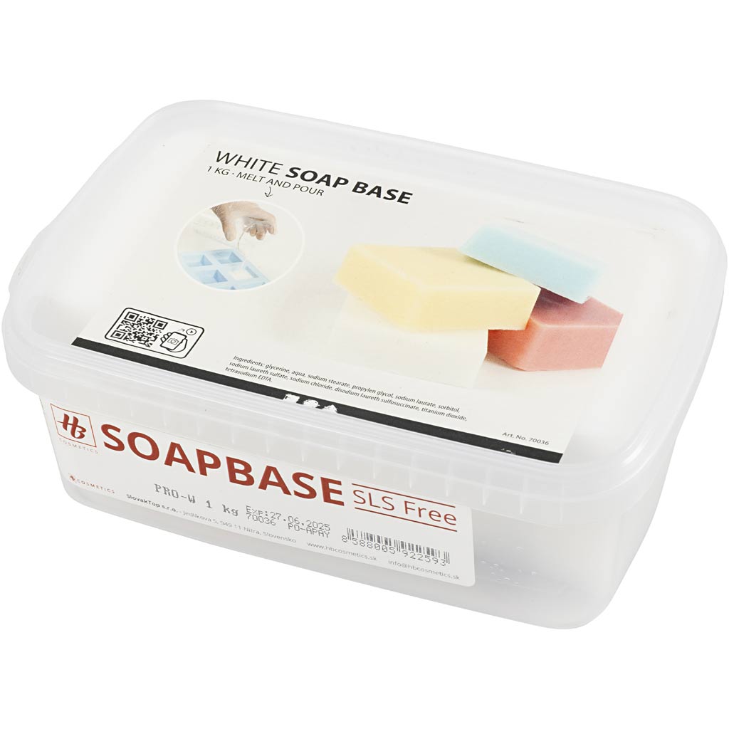 Ustvarjalno podjetje Soap Osnovni beli 1 kg
