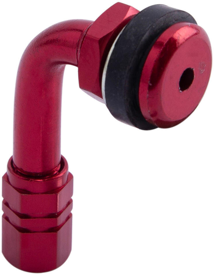 Spec-x angle valve rim valve 90 degrees red