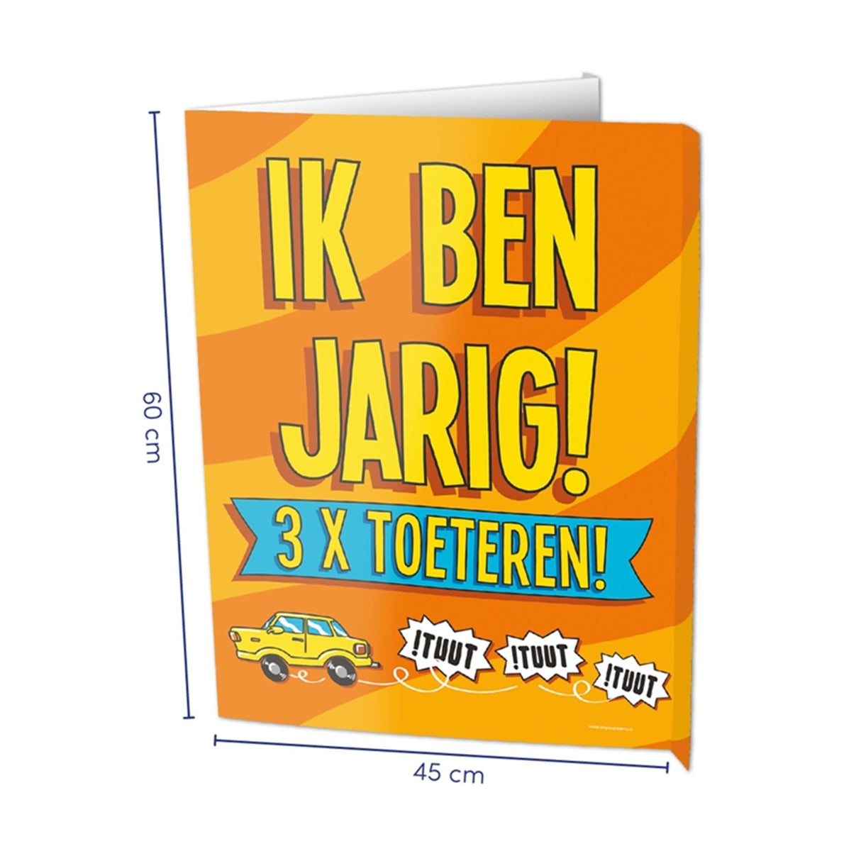 Paperdreams window signs - gefeliciteerd