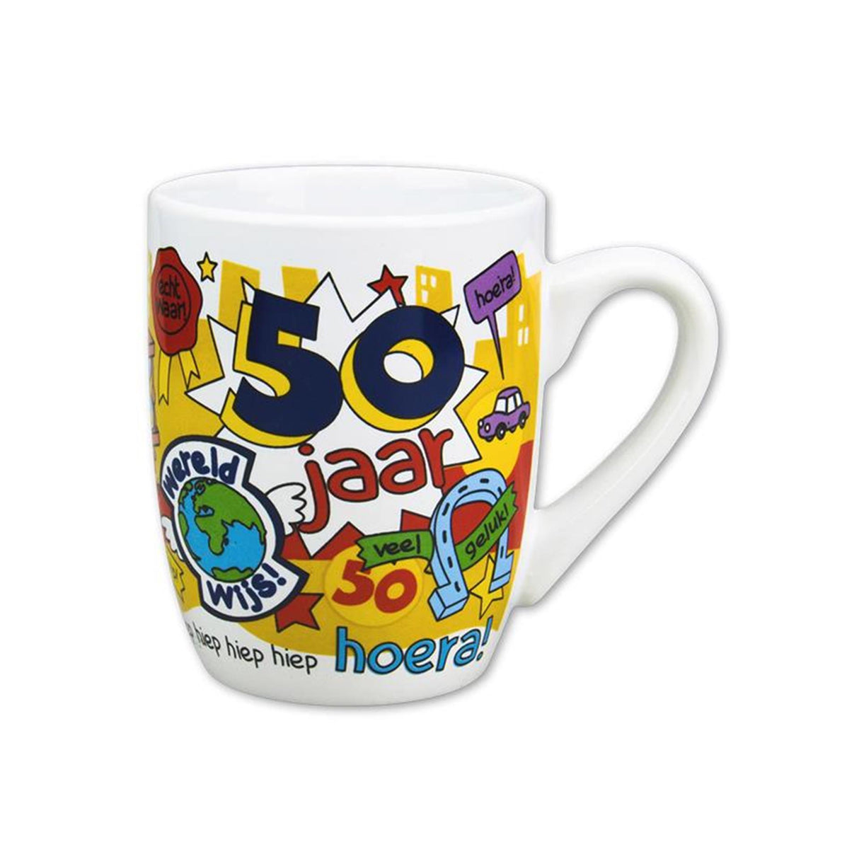 Paperdreams cartoon mug 50 years man no. 8