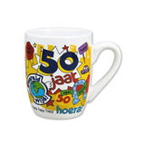 Paperdreams cartoon mug 50 years man no. 8