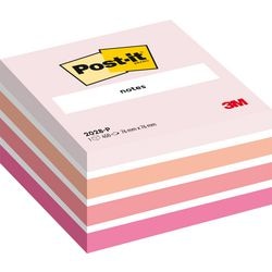 Ciúbanna datha post-it 2028-p 76 x 76 mm pastel assorted 450 bileog
