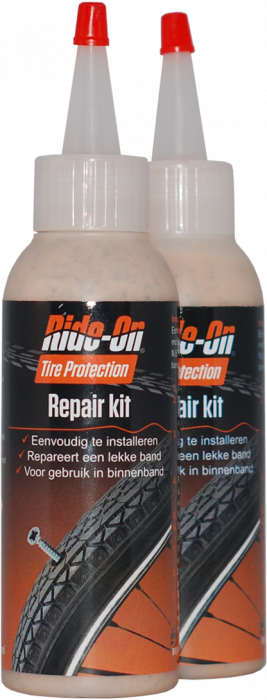 Ride-op Pneu-Alantant Ride-On fir Fraen a Männer Vëlo (2x 125 ml)