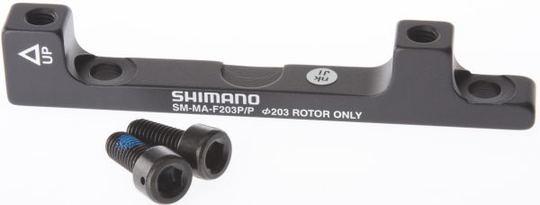 Shimano Disc Brake Tapter fra PM Remalfare til PM -gaffelramme