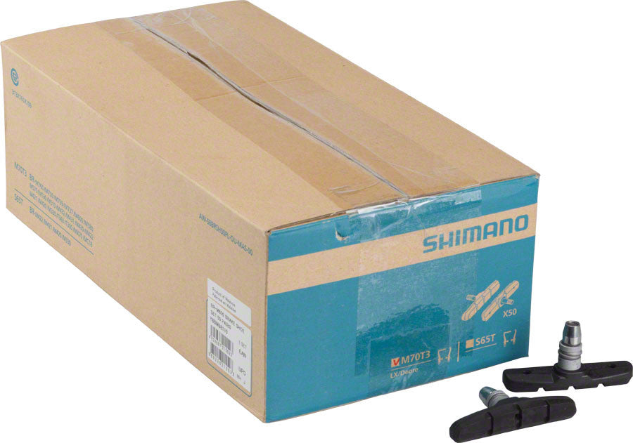 Shimano Bremsblock Set Deore LX M70T3 mit Nuss (50 Paare)