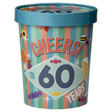 Paperdreams snoepbeker ø12x14cm - 60 jaar
