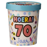 Paperdreams snoepbeker ø12x14cm - 70 jaar