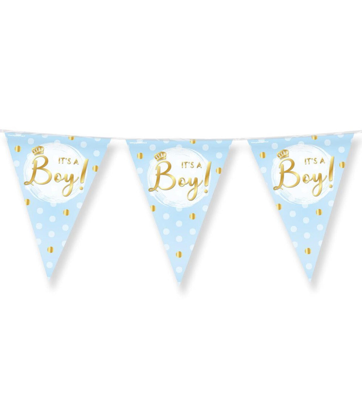 Paperdreams party vlag it's a boy