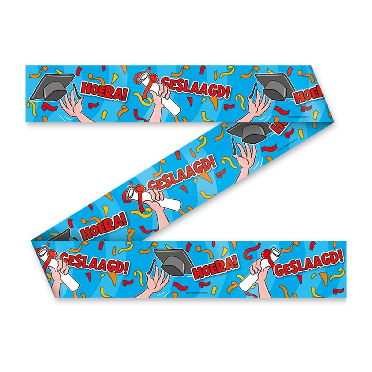 Paperdreams party tape geslaagd school