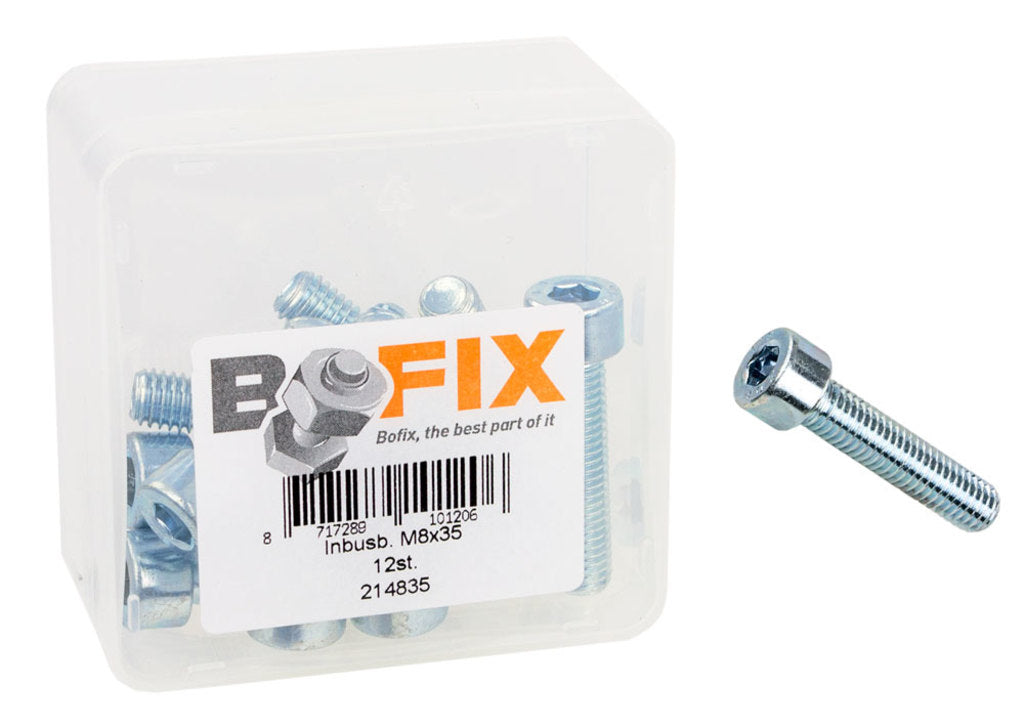 Bofix Allenbout M8X35 Galvanized (12st)