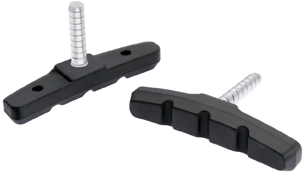 Edge brake block set V-Brake 70 mm Centered Black