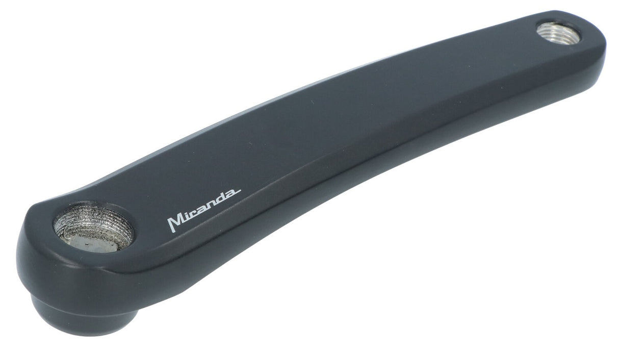 Miranda Crankset 38t Miranda 170mm Crank lámh le diosca 9.5cm dubh